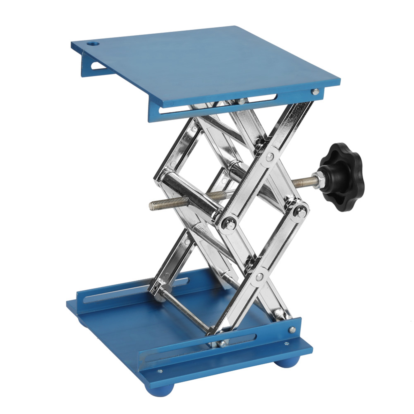 Laborlift Aus Aluminiumoxid, Scherenfuß, 150 X 150 X 250 Mm