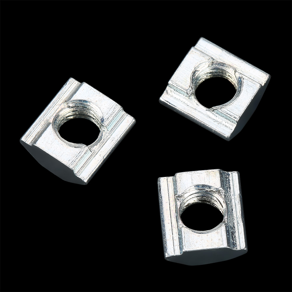 50 Stück Gleitmuttern Aus Kohlenstoffstahl Mit T-nut Für Aluminiumprofile Der Serie 20, M6105