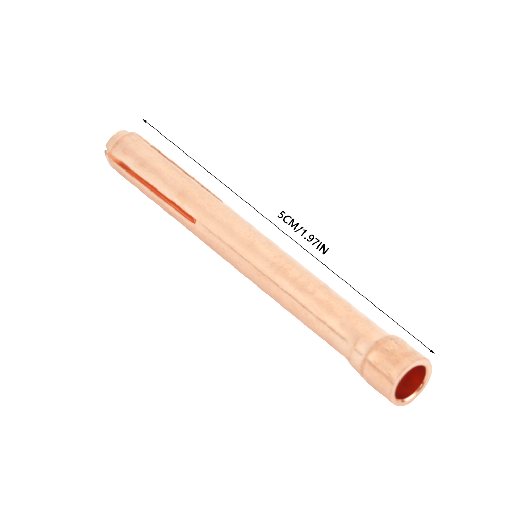 10 Stück 10n24 Schweißbrennerhülsen Für Wig-schweißbrenner Wp-17/18/26 2,4 Mm