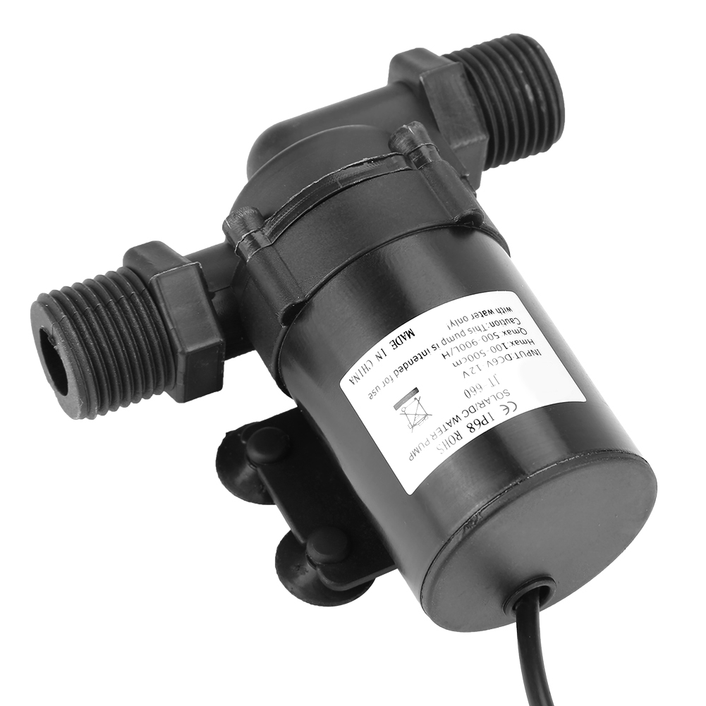 Mini-gleichstrom-bürstenlose Wasserpumpe Für Solarkollektoren 12 V 0-80 °c