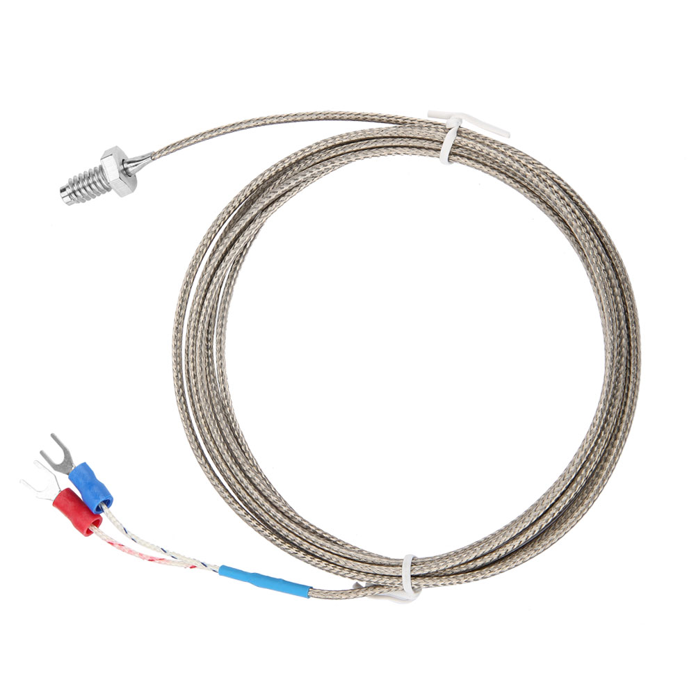 M Langes M6 Bsw-schraubgewinde-temperatursensorkabel, Typ K (thermoelement)