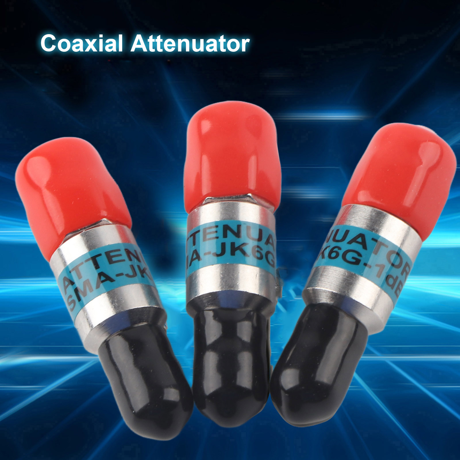 Sma-jk Koaxial-dämpfungsglied (stecker-buchse) 2w 6ghz 50ω 1-30db (1db)
