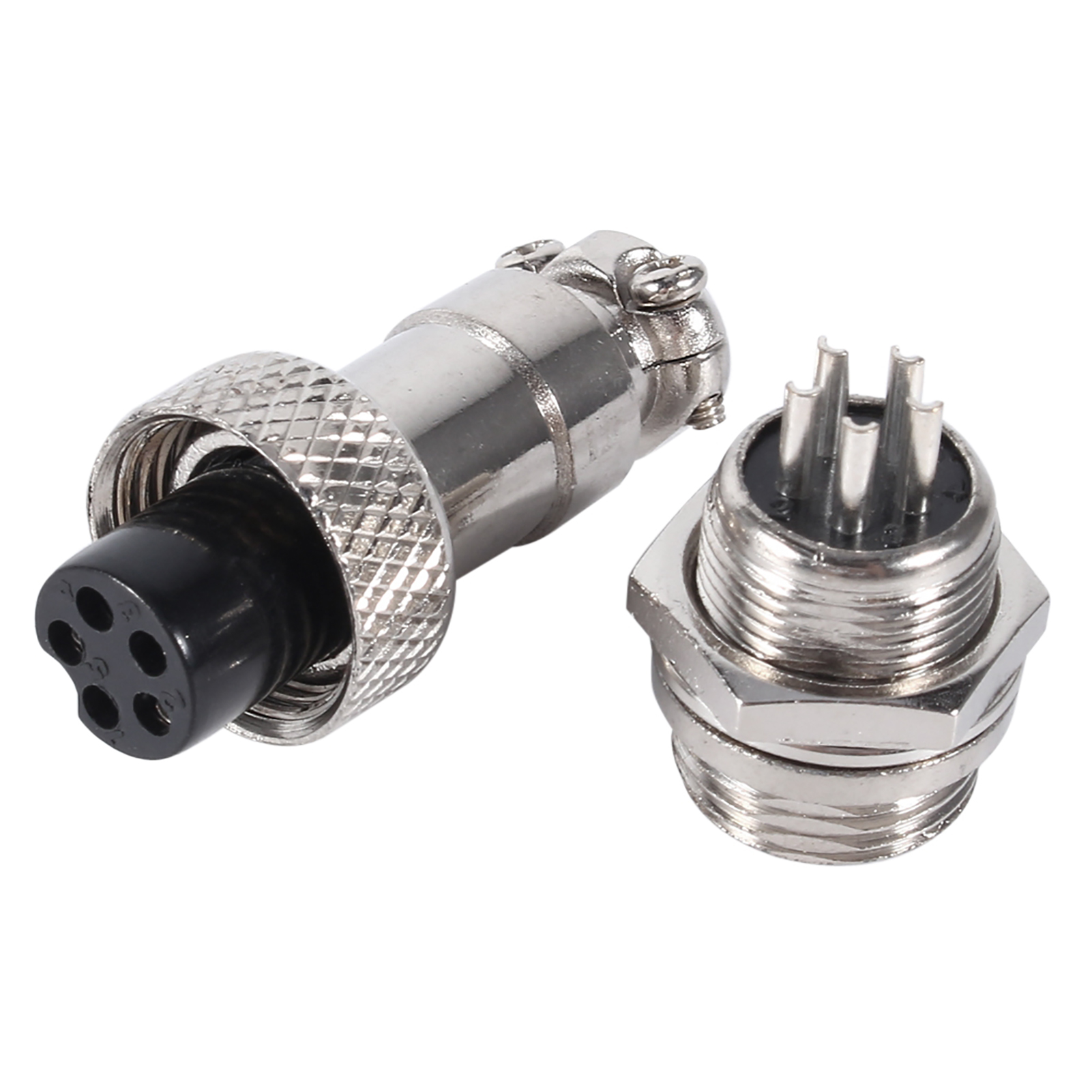 10 Stück Gx12 5-polige 12-mm-luftfahrtsteckverbinder, Metallsockel