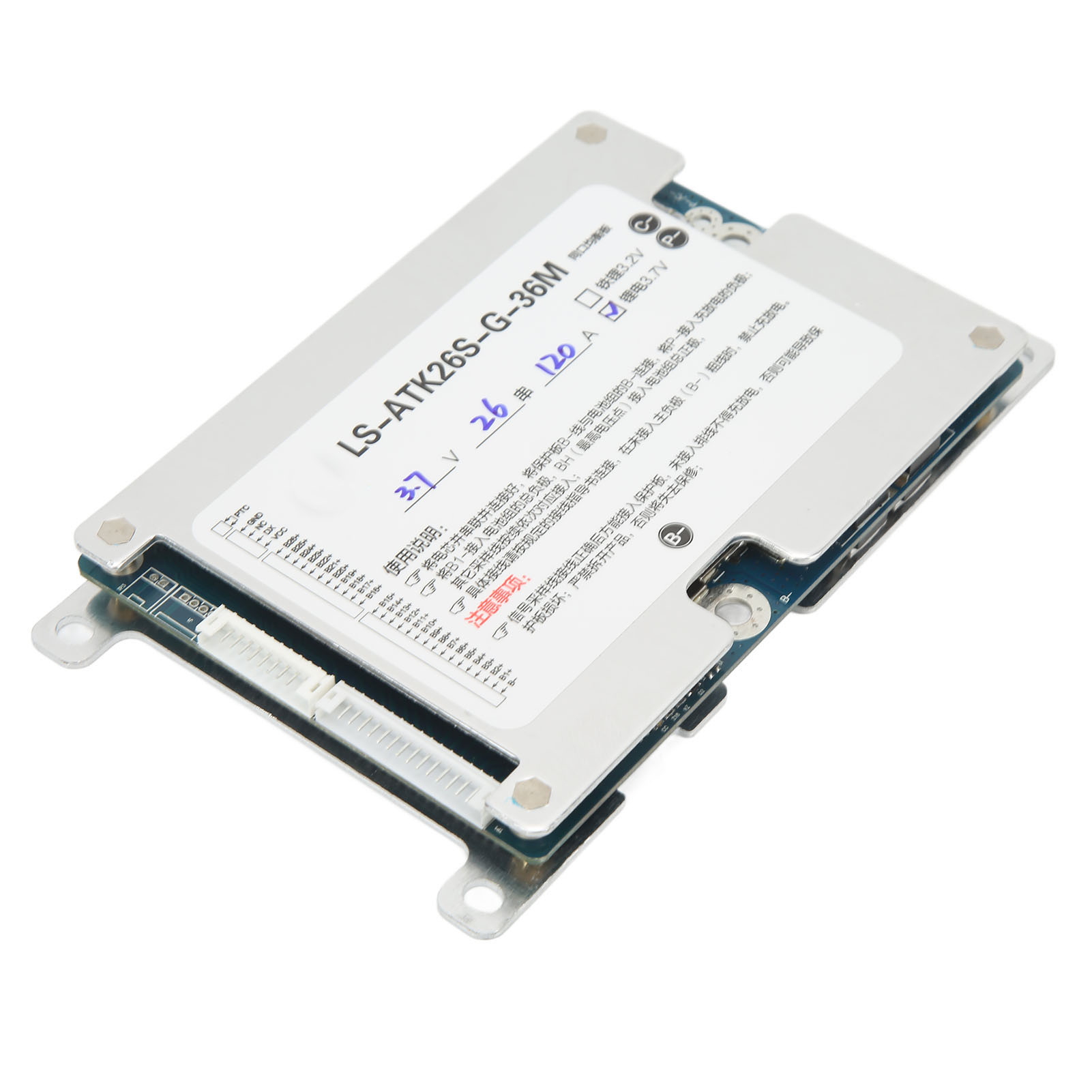 Lithium-batterieschutzplatine 26s 120a, Hochleistungs-batterieschutzplatine Mit Niedrigem Innenwiderstand Und 3,7v-balancer