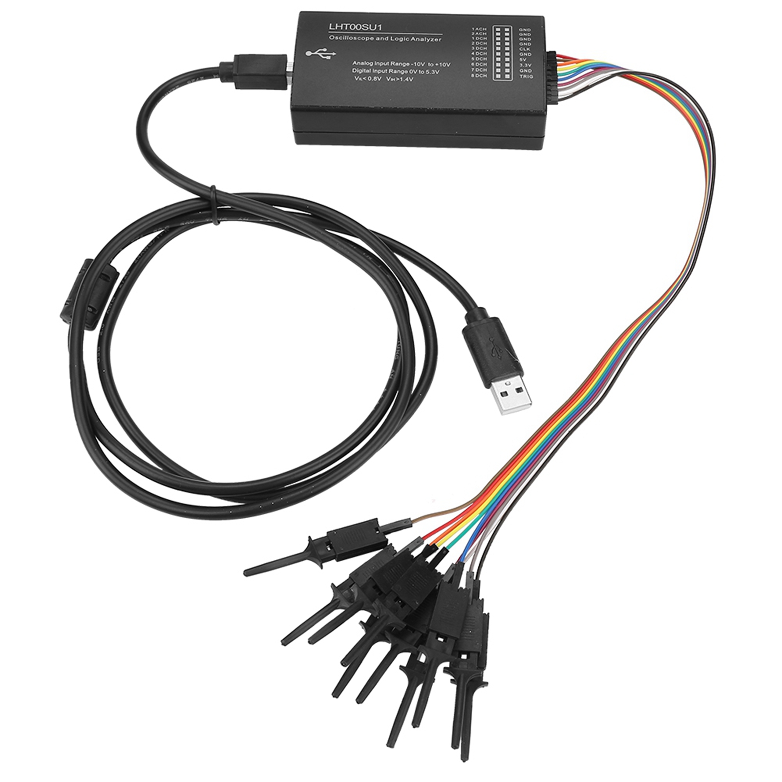 Lht00su1 Virtuelles Oszilloskop, Logikanalysator, Multifunktionssignalgenerator