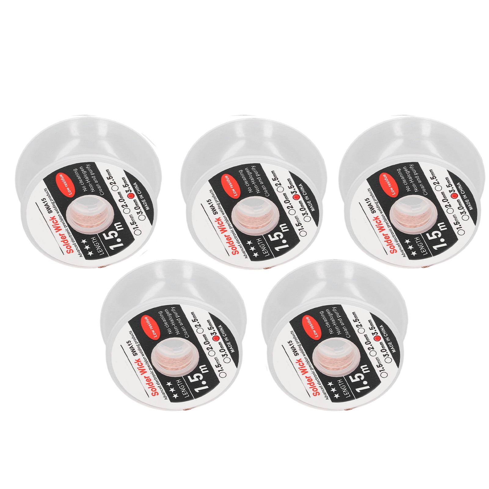 Lötlitze Für Präzises Löten Von Elektronikbauteilen, Keine Reinigung Erforderlich, Minimale Rückstände, 1,5 Meter, 3,5 Mm