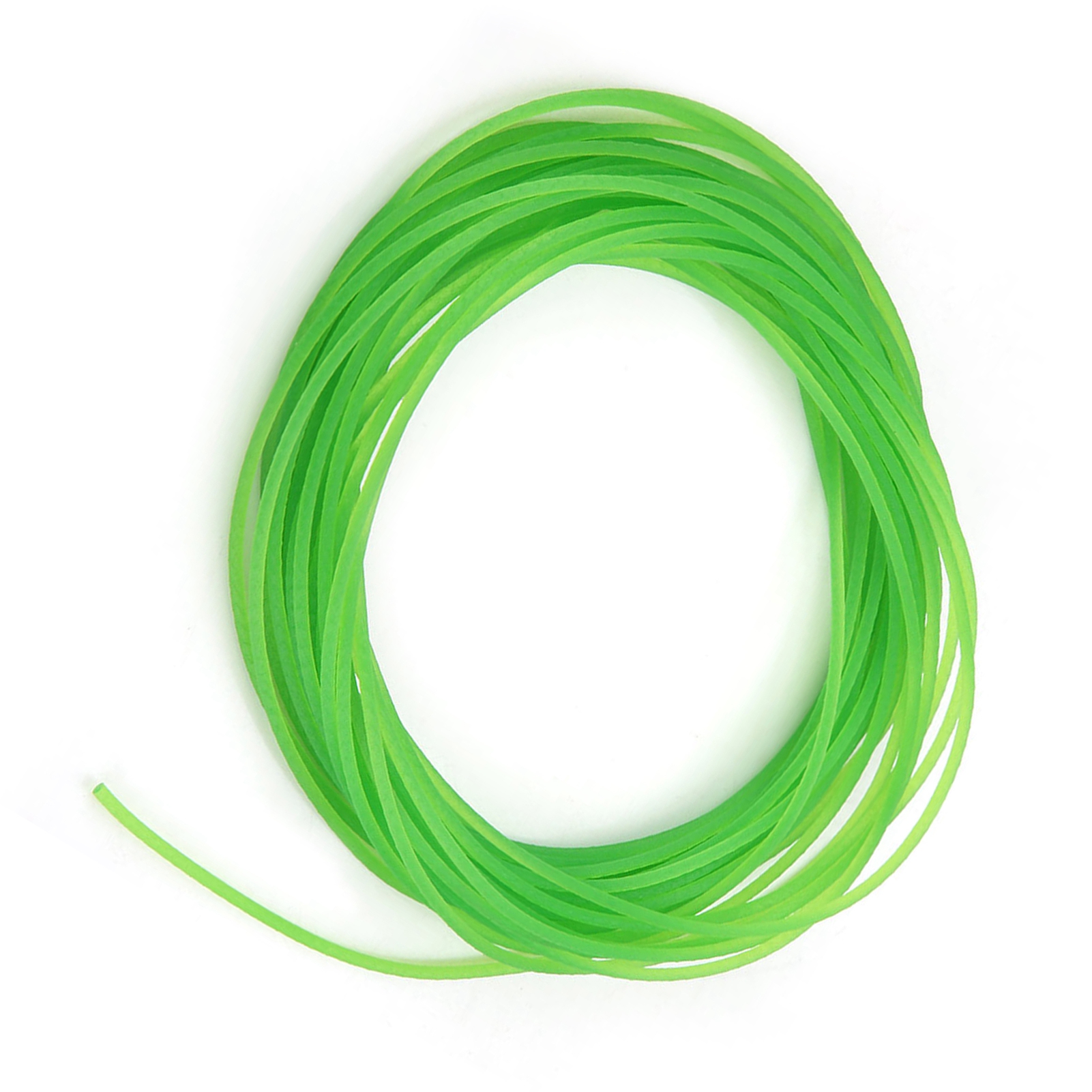 Grüner, Grober Pu-polyurethan-rundriemen Für Antriebstechnik (2 Mm 10 M)