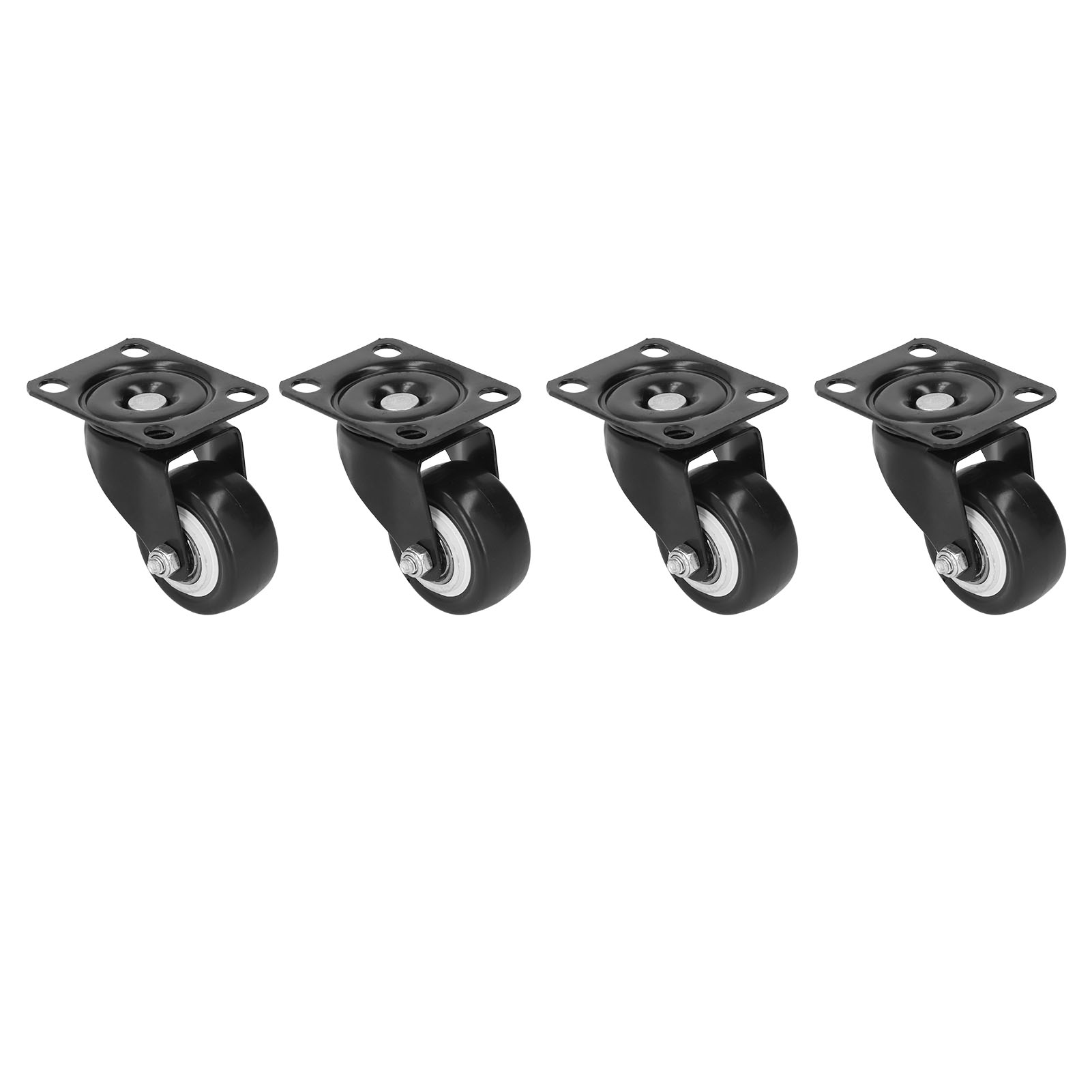 4 Universell Einsetzbare Lenkrollen Aus Strapazierfähigem Pvc – Langlebig, Robust Und Wartungsarm