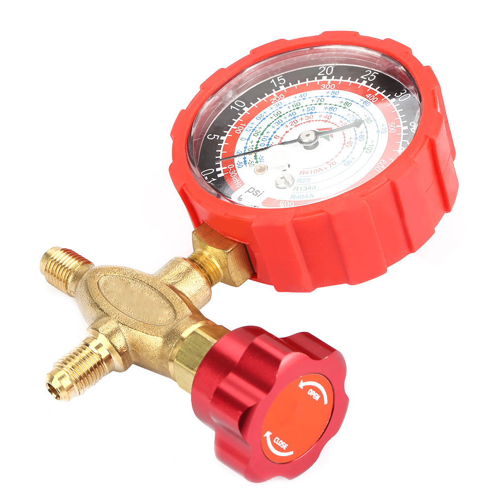 Manometer Und Ventil Für Klimaanlagen, 800 Psi, 55 Kgf Cm, Geeignet Für Die Kältemittel R404a, R22, R410 Und R134a