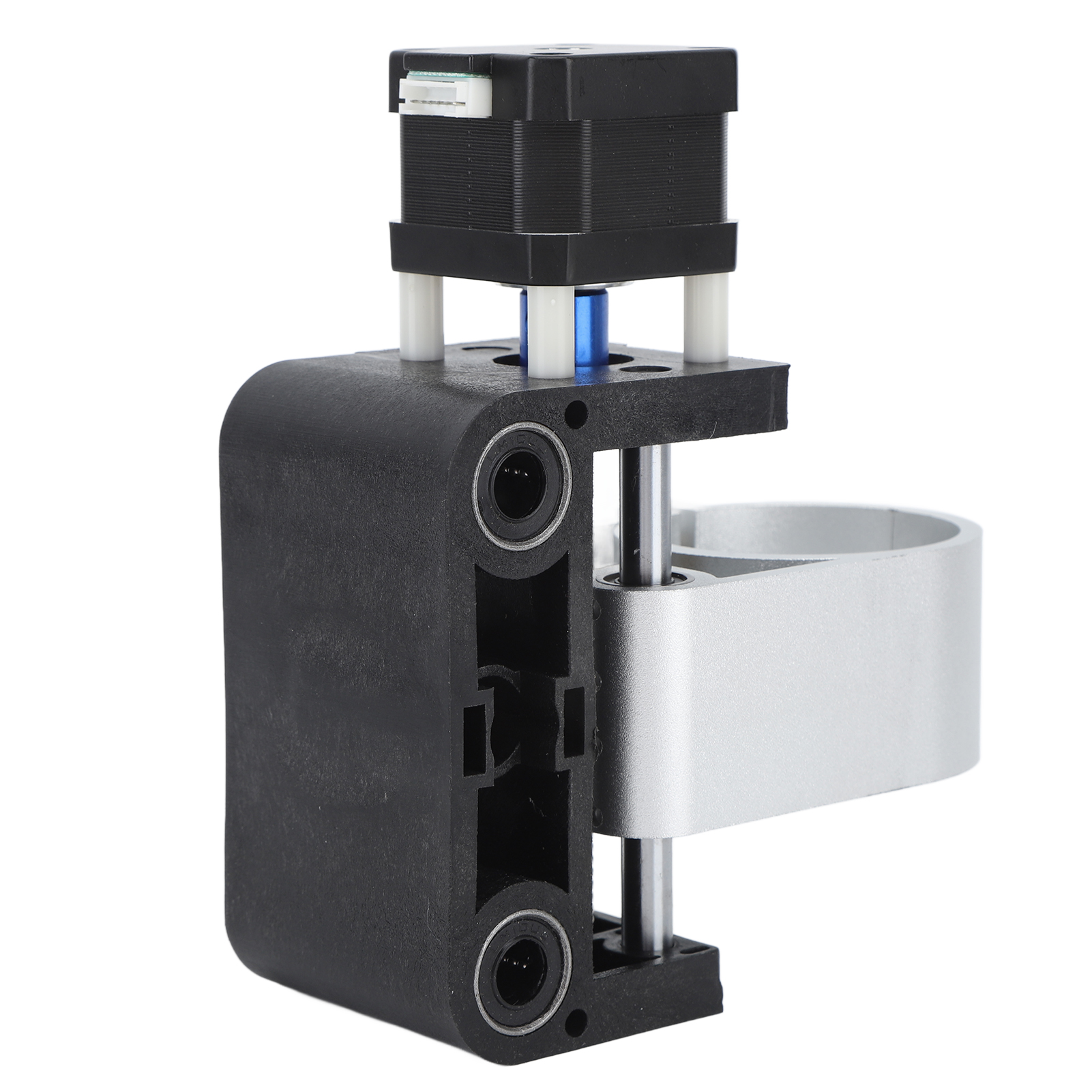 Cnc-z-achsen-spindelmotorhalterung (durchmesser 52 Mm) Für Tischgraviermaschinen, Kompatibel Mit 3018 Pro, Schwarz