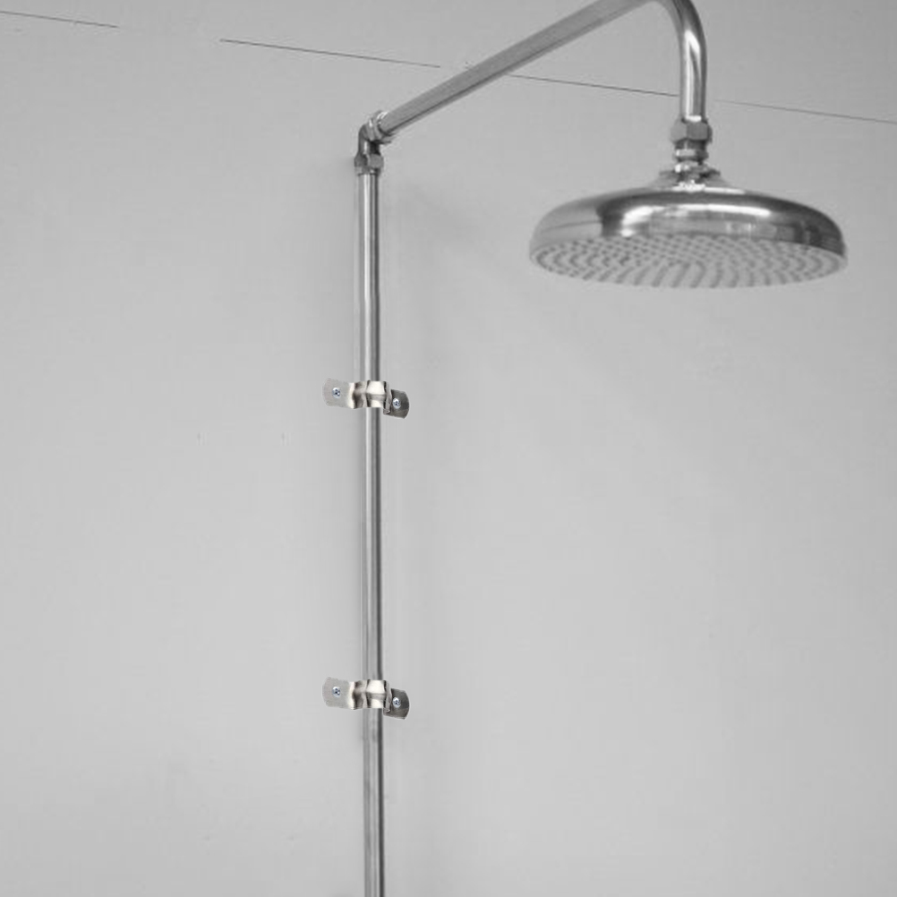 20 Edelstahl-rohrschellen 304, U-förmige Rohrschellen, Sattelschellen, Zweiloch-rohrschellen, Schlauchschellen