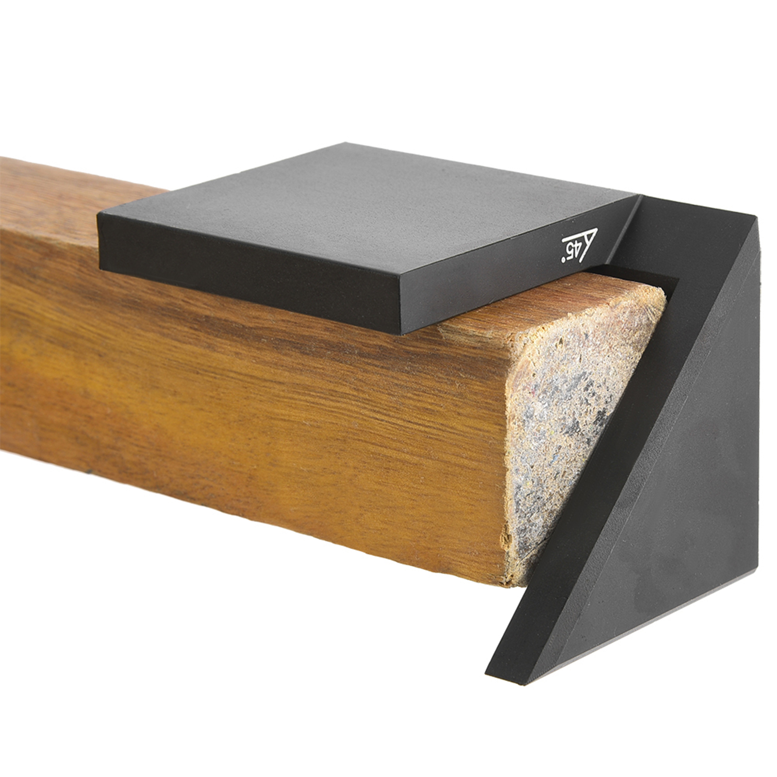 Zeichenstift Aus Schwarzer Aluminiumlegierung Mit 45-grad-winkel Für Holzbearbeitungswerkzeuge