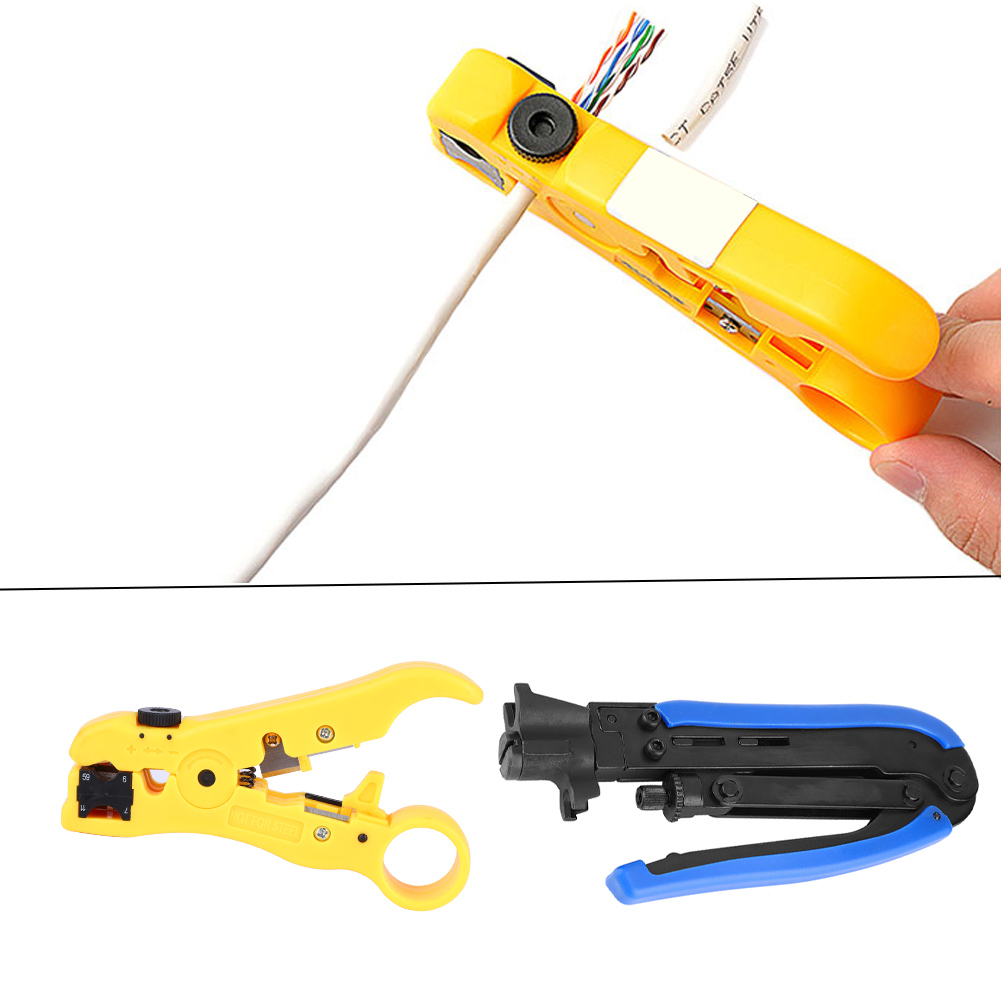 Koaxialstecker, Crimpzange Für Koaxialkabel, Abisolierzange, Crimpzange, Abisolierwerkzeug