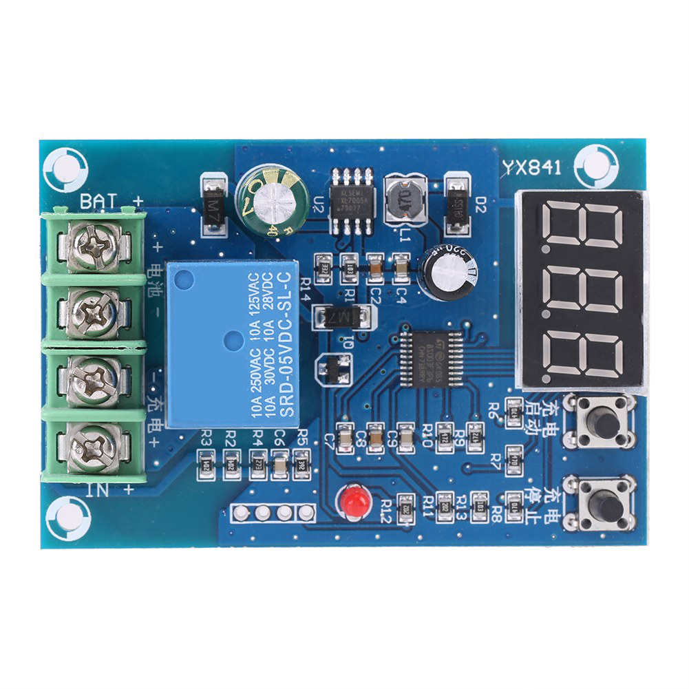 6-60v 10a Batterieladesteuerplatine Ladegerät Netzteil Schaltmodul