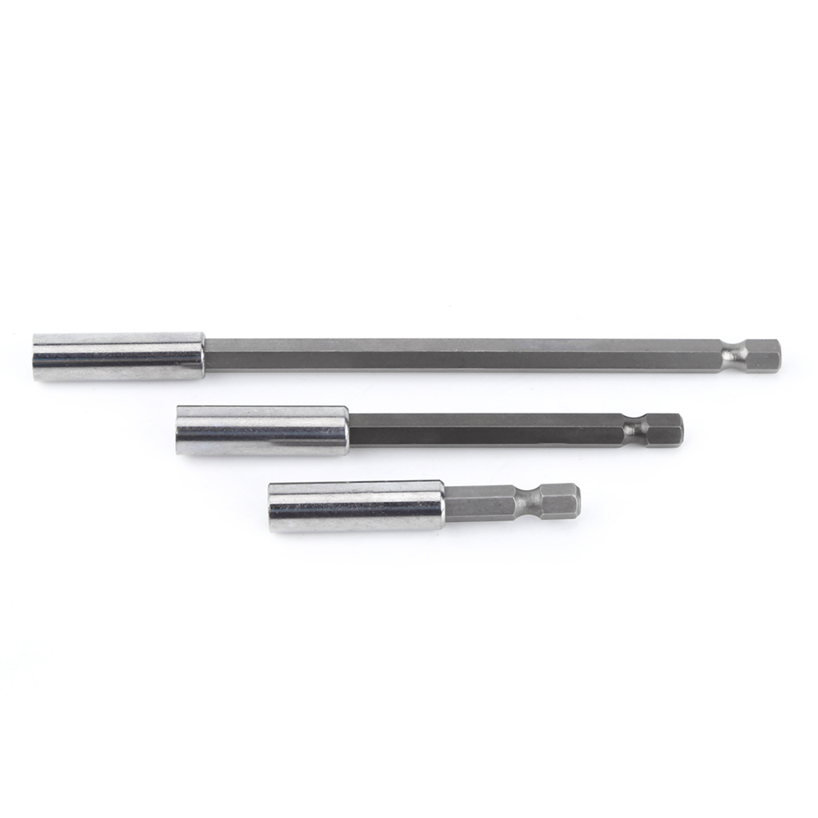 3-teiliges Set Mit Magnetischem Bithalter Für Elektrische Bohrmaschinen Und Schraubendreher, 1/4"-spindel