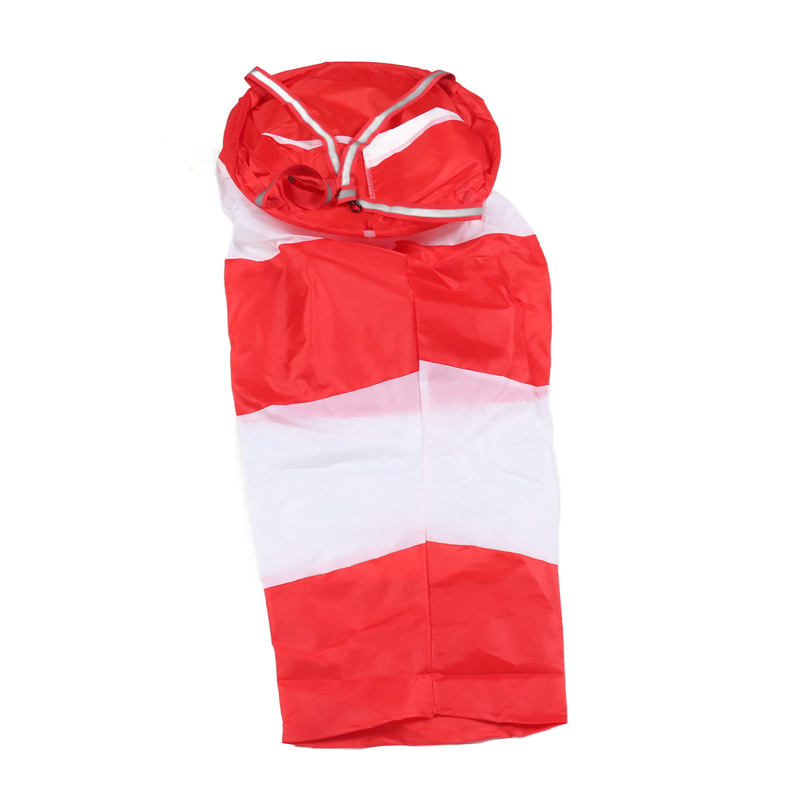 Windsack, Leicht Und Strapazierfähig, Polyester, Zur Messung Der Windrichtung, Für Den Außeneinsatz In Landwirtschaft Und Industrie, Rot, 100 Cm, Fluoreszierend