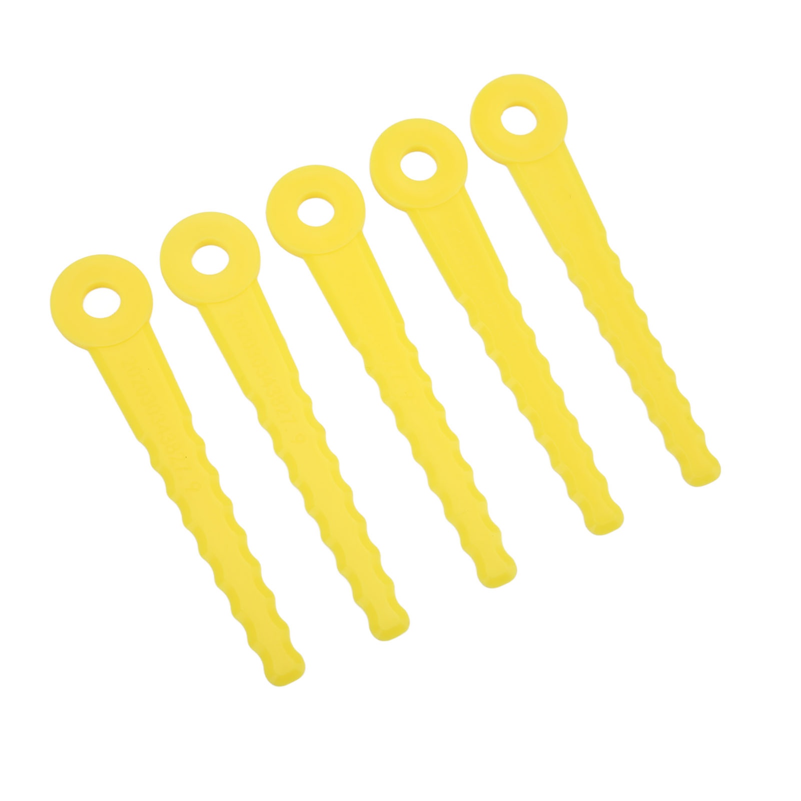 50-teiliges Rasenmähermesser-set Aus Kunststoff (8 Mm) Mit Abs-schneidkopf (l100)