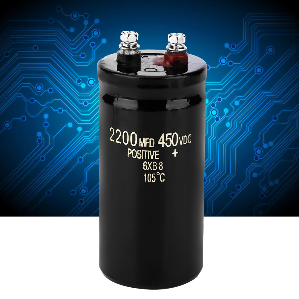 Schraubkondensator 450 V 2200 Μf Aluminium-elektrolytkondensator