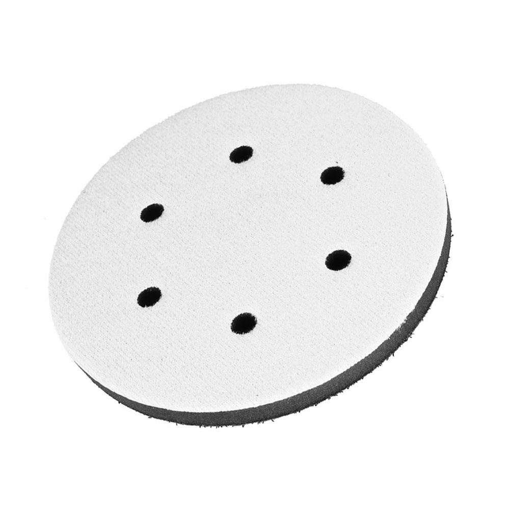 Weicher Polierschwamm Mit 150 Mm Durchmesser Zwischen Den Schleifpads (6 Löcher)