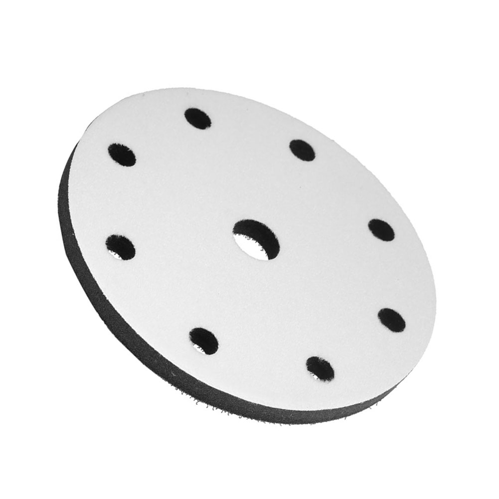 Weicher Polierschwamm Mit 150 Mm Durchmesser Zwischen Den Schleifpads (9 Löcher)