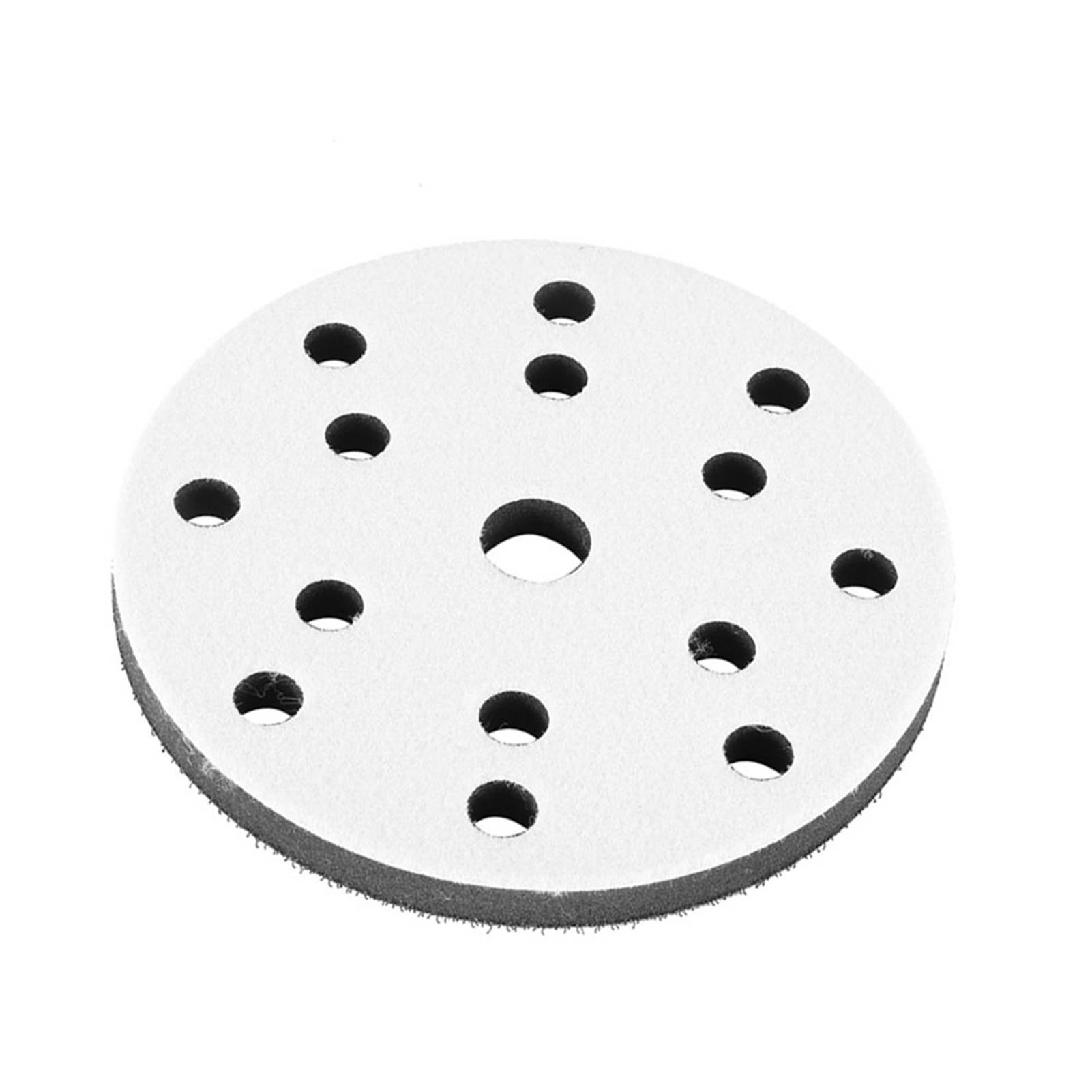 Weicher Polierschwamm Mit 150 Mm Durchmesser Zwischen Den Schleifpads (17 Löcher)