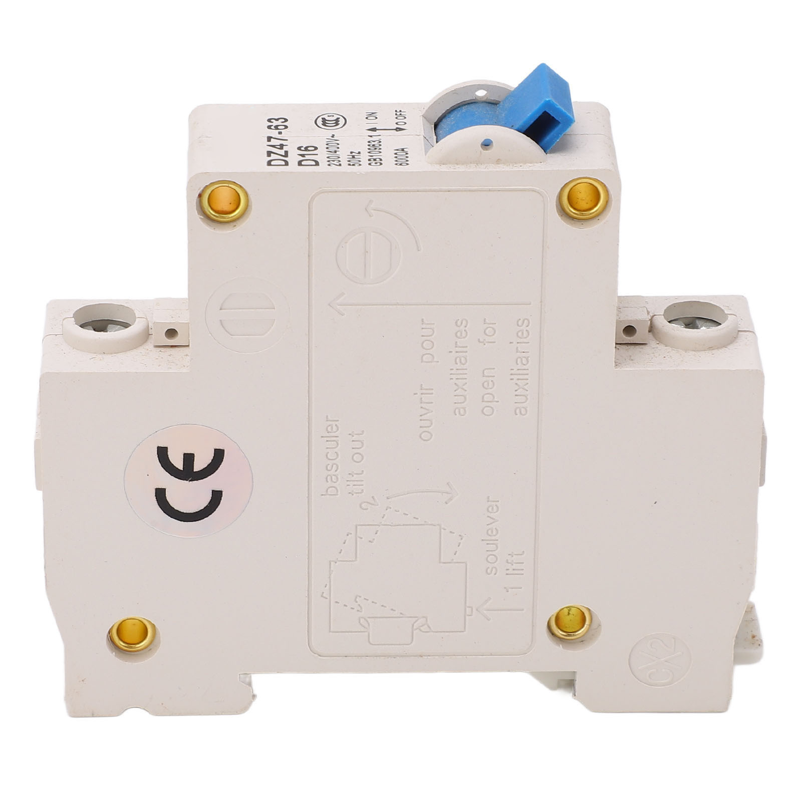 Leitungsschutzschalter (miniatur), Schaltvermögen 63 A – 4500 A, Elektrische Schutzvorrichtung, Leitungsschutzschalter, 230 V – 400 V
