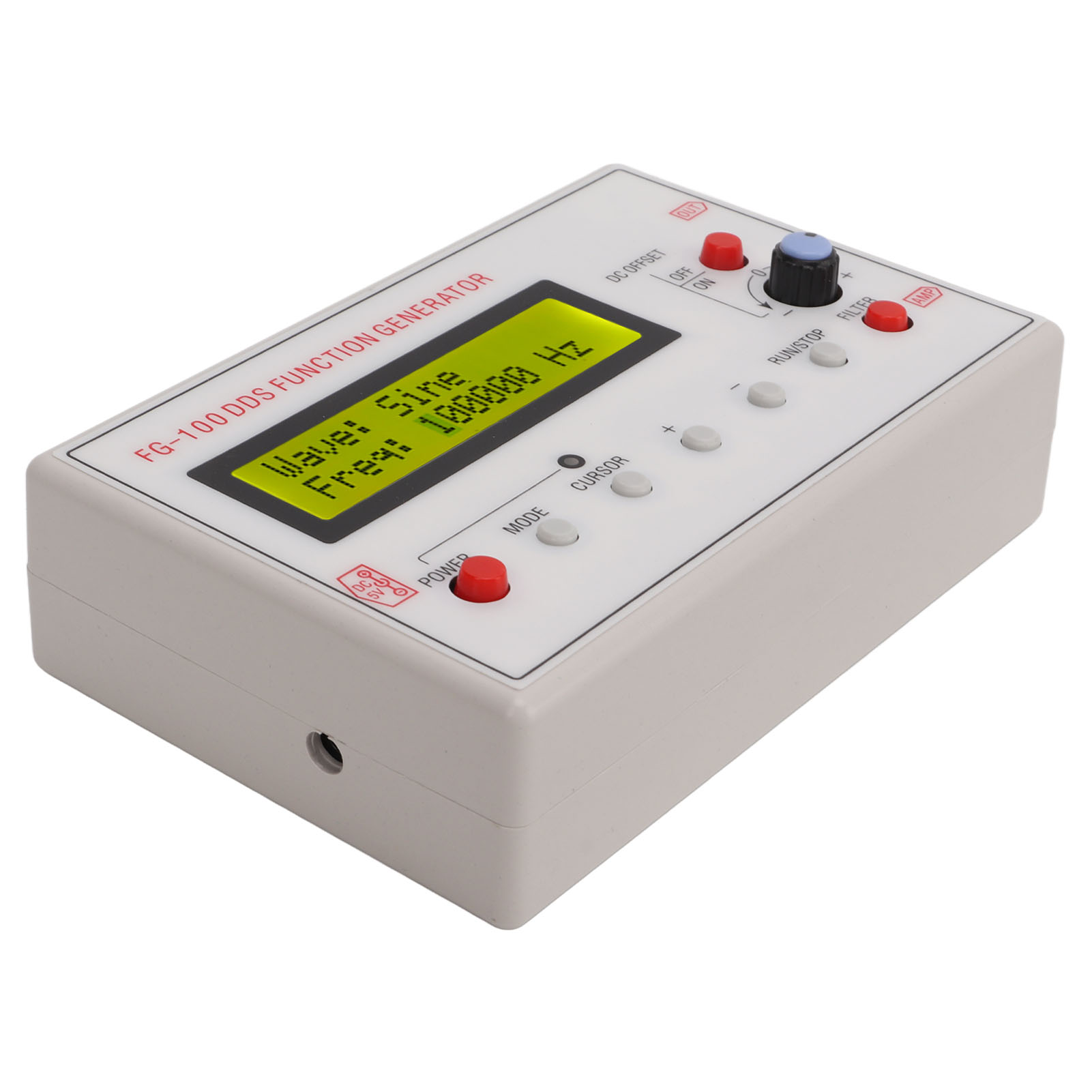 Signalgenerator Dds 1 Hz–500 Khz Sinuswelle 1 Hz–20 Khz Rechteckwelle Sägezahnwelle Dreieckwelle Zubehör