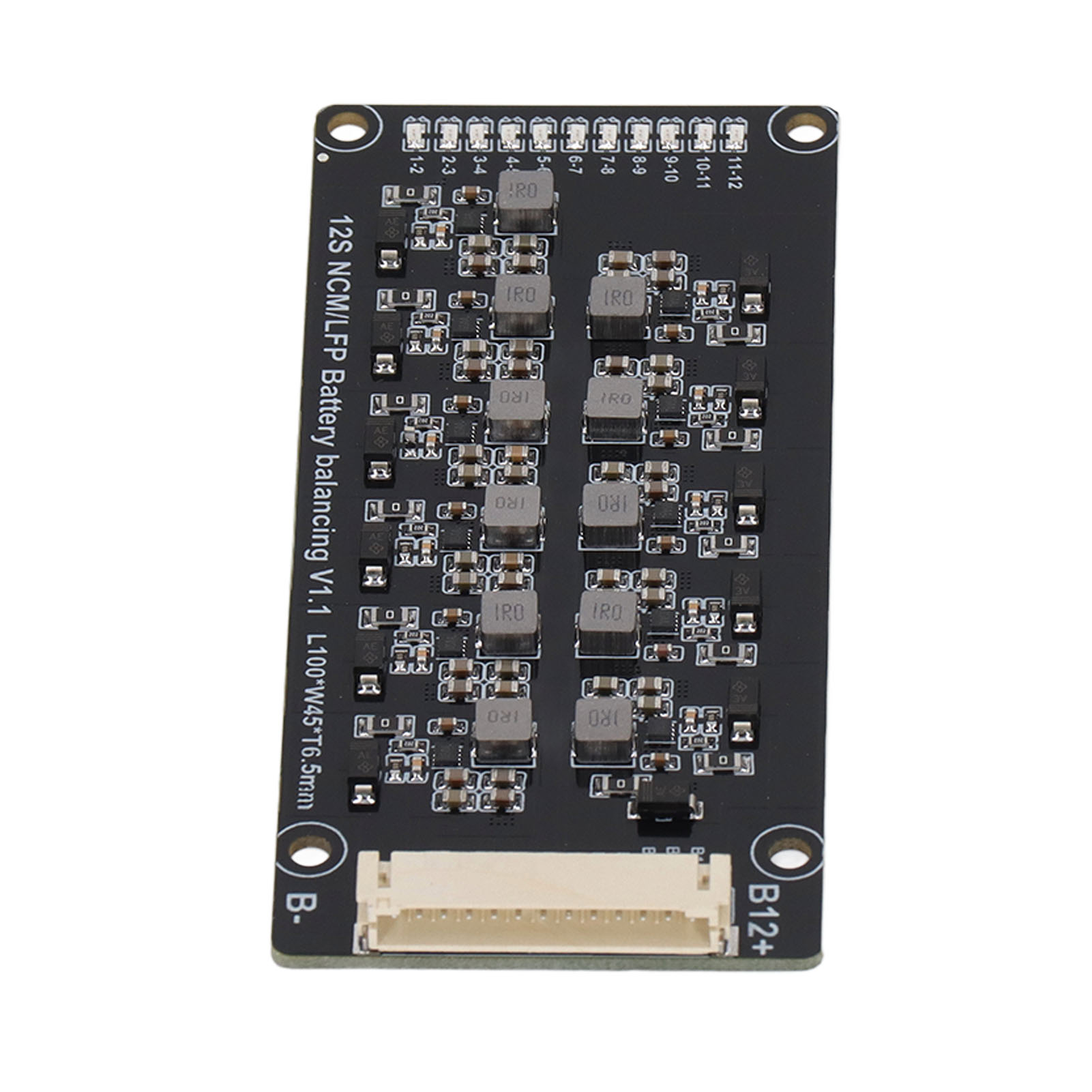 Aktiver 12-saitiger Lfp-equalizer Mit Batteriebetrieb, Einfach Zu Bedienen, Tragbare Equalizerplatine Mit Batteriebetrieb.