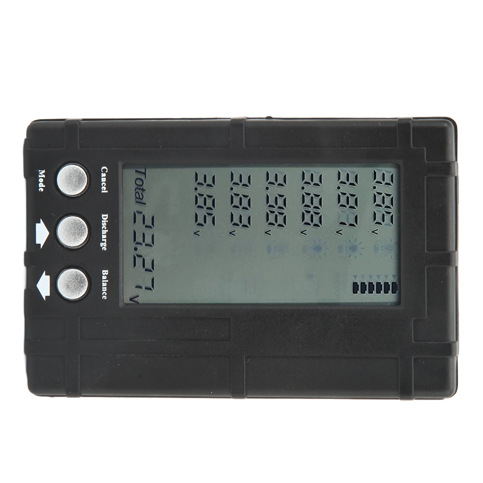 3-in-1-batteriekapazitätstester, -balancer Und -entlader Mit Digitalem Lcd-display Für Modellflugzeuge