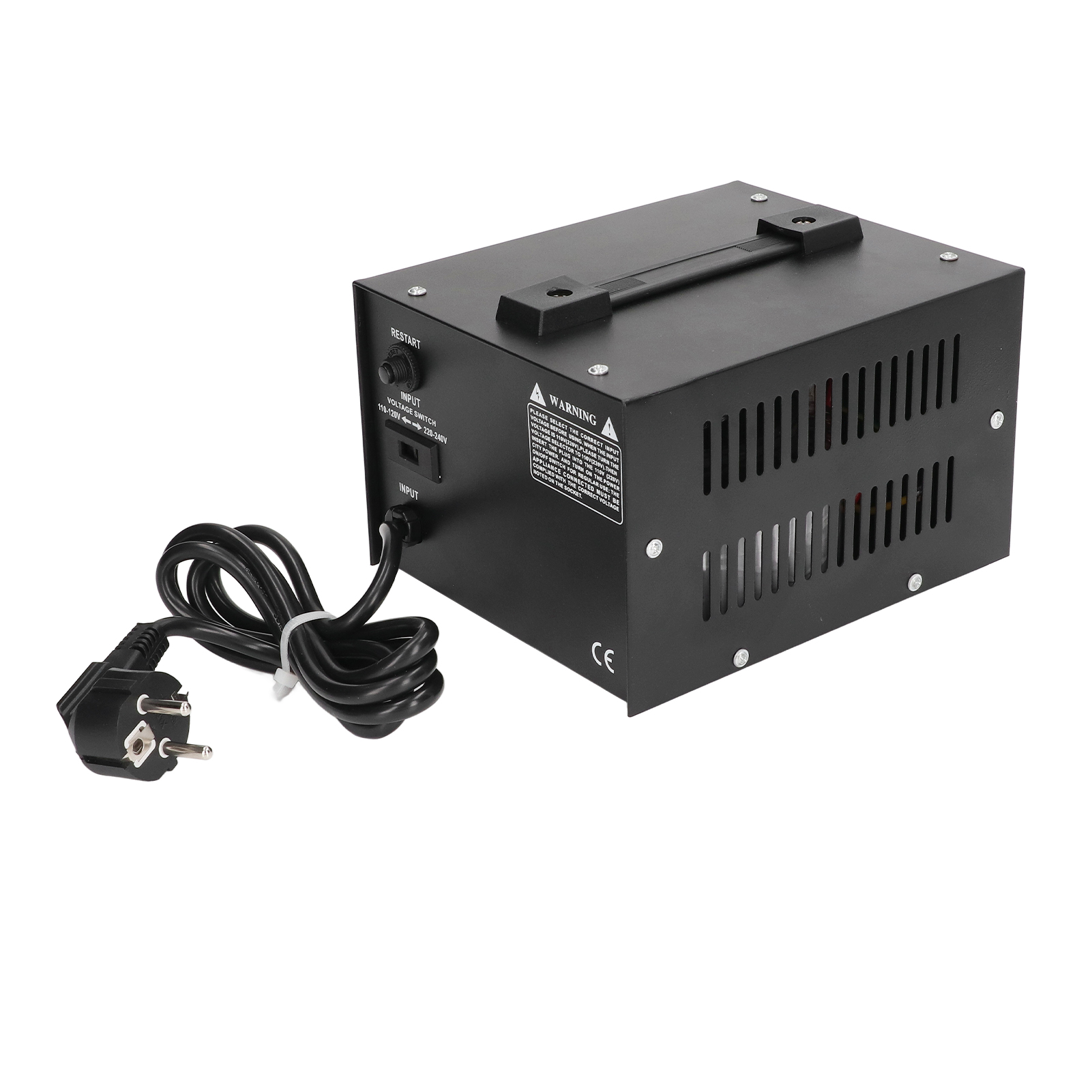 Wechselstromtransformator Mit Mehrfachschutz, Spannungsregler, 1500 W, Eu-stecker