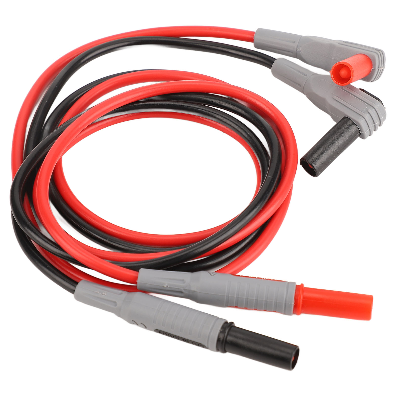 Multimeter-messleitungssatz Aus Messing, Pvc Und Pa, Langlebig, Verschleißfest, 4-mm-stecker, Genaue Messwerte