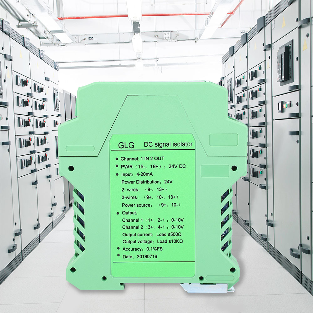 Dc-signalisolator 420ma Modul-signalisolator-transmitter-konverter 1 Eingang 2 Ausgänge 010v