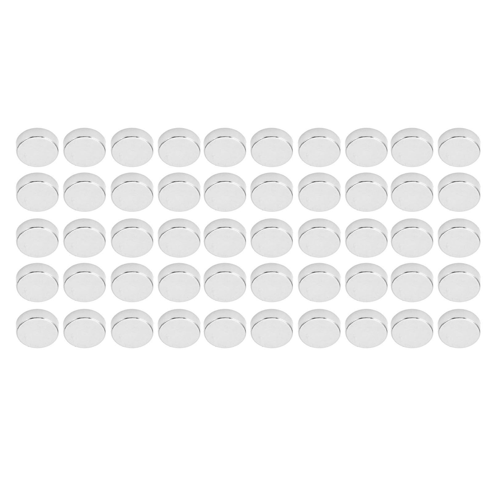 50 Neodym-scheibenmagnete, Starke Magnetkraft, Rund, 15 X 2 Mm, Set Für Diy-kühlschränke