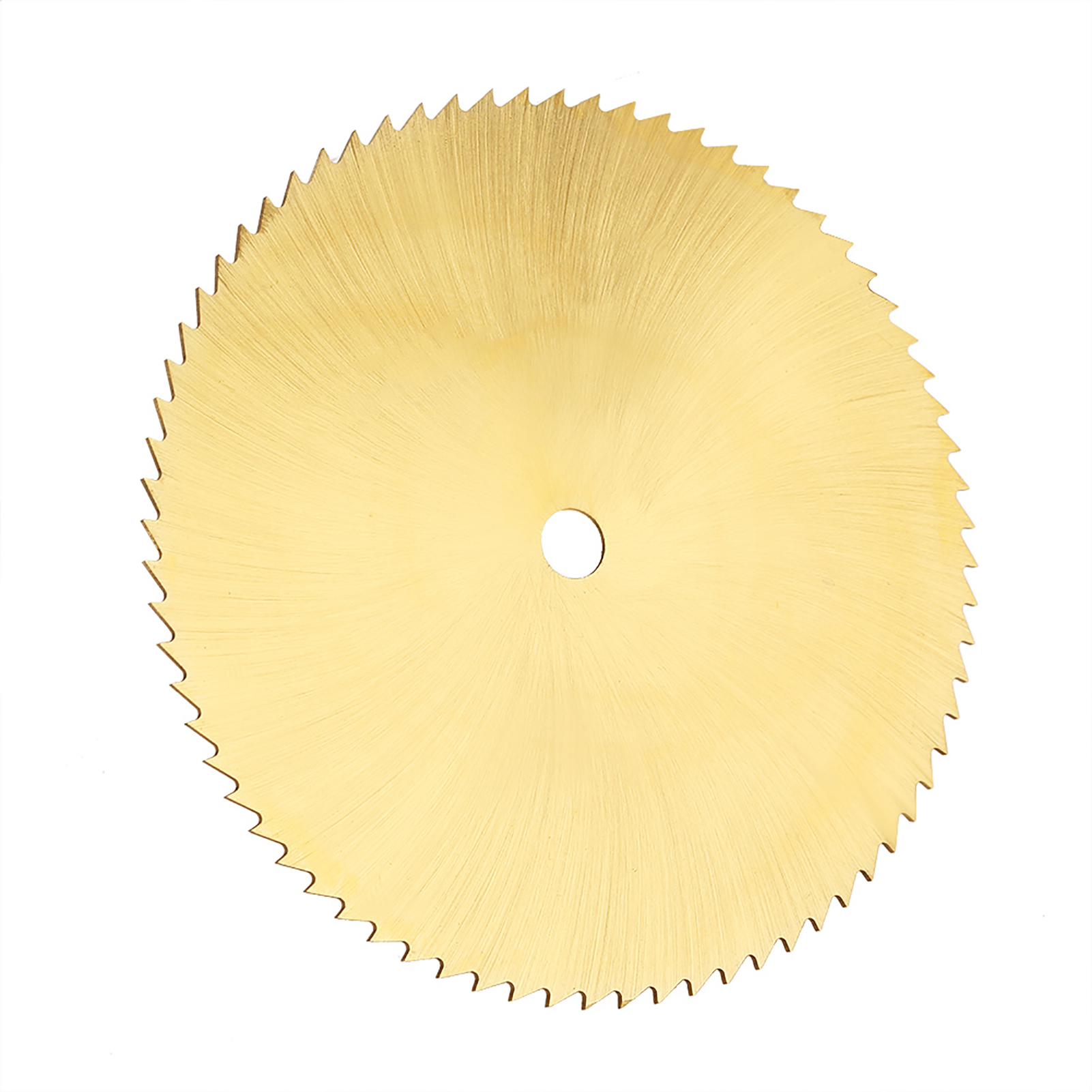 80 Mm Vergoldetes Hss-mini-sägeblatt Für Die Bearbeitung Von Metall, Holz Und Kunststoff (6 Mm).