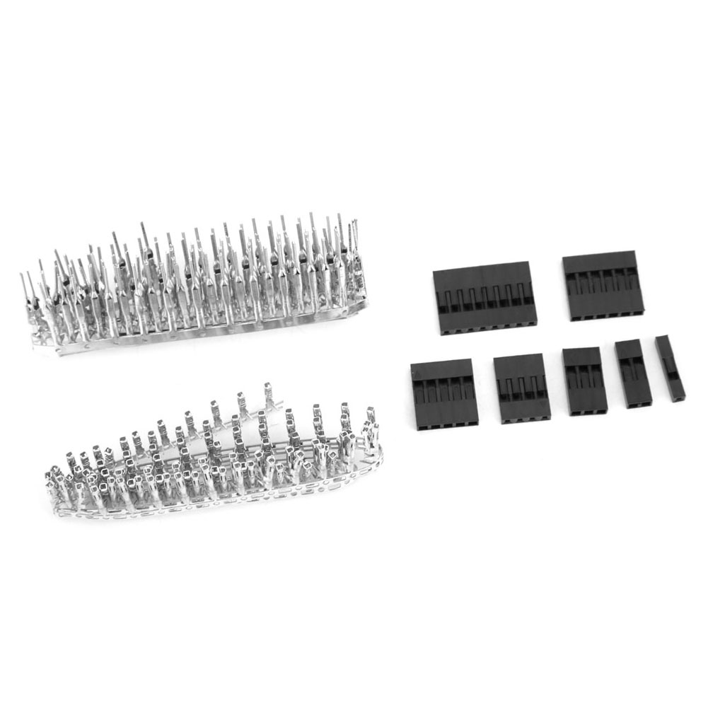 310 Stück 2,54 Mm 9-poliges Stecker-/buchsengehäuse-sortiment Awg28