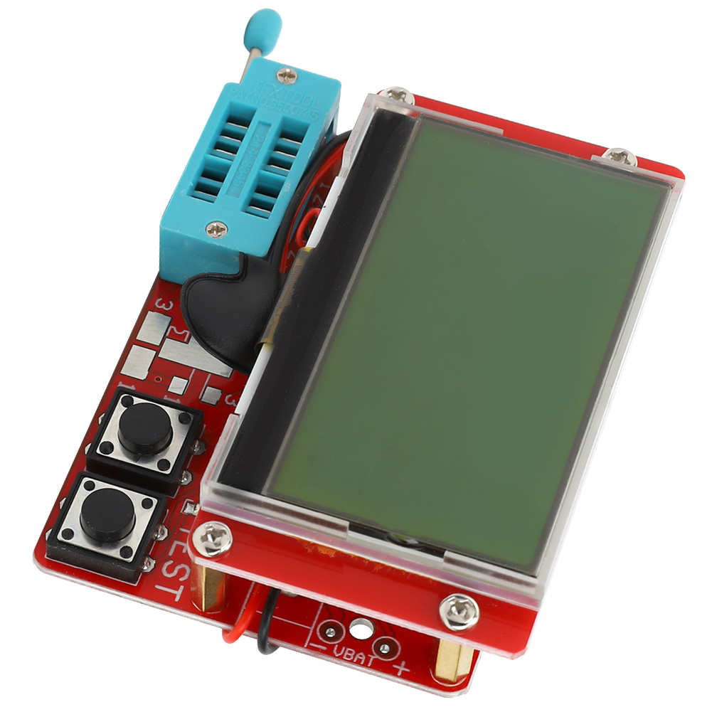 Esr T4 Mega328 Multifunktionales Digitales Transistortestgerät Widerstand Kapazität Mo Pnp Npn Tester