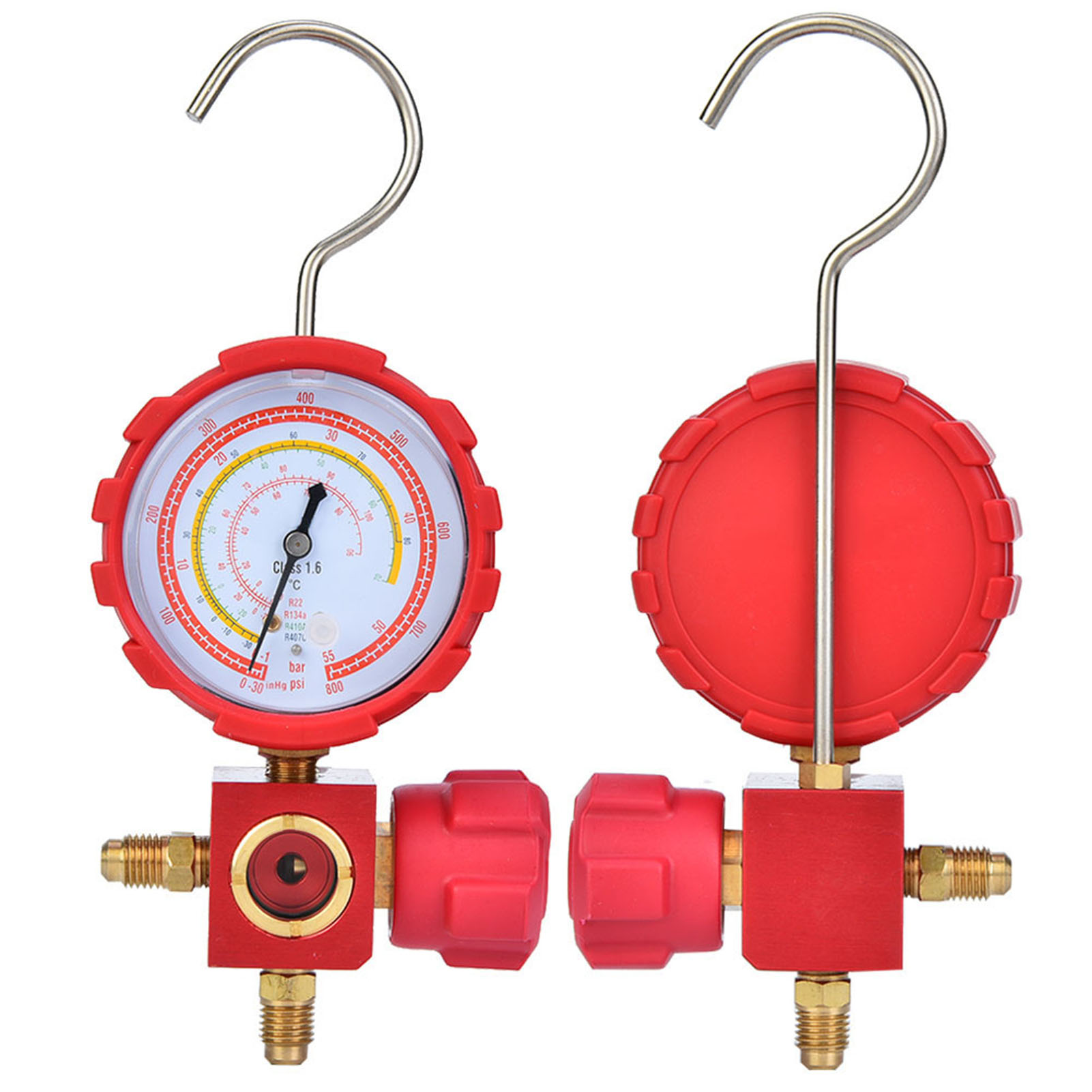 Manometer Für Klimaanlagen, Hochdruck-klimaanlagen Und Kältetechnik, Mit Schauglas G1/4
