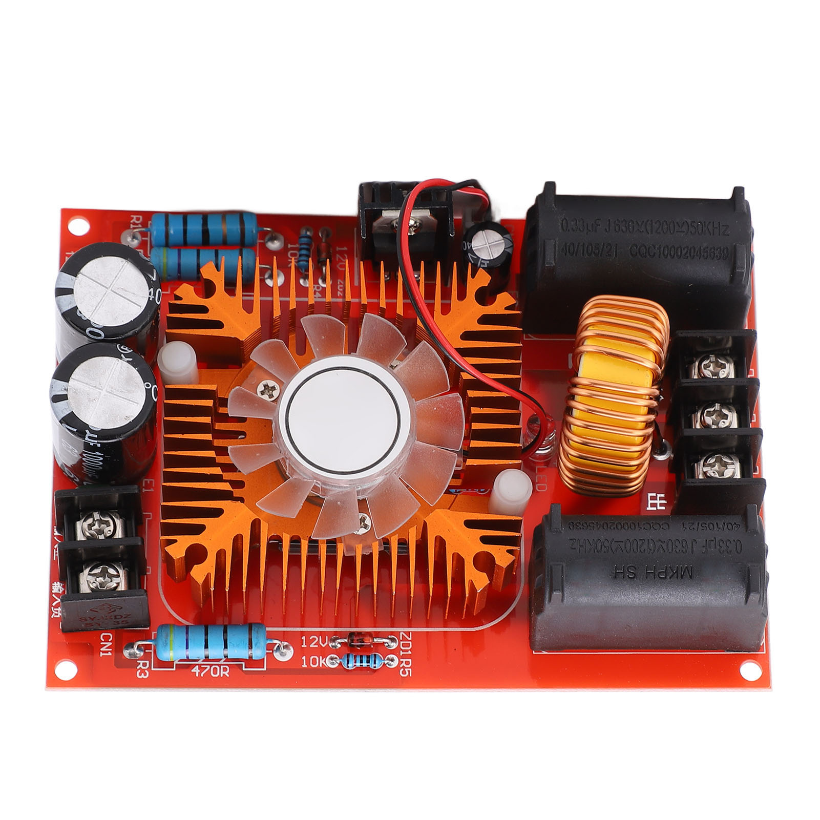 Zvs-treiberplatine, Hochspannungsspulen-heizmodul, Erregerschaltungsdesign, Dc 12-30v