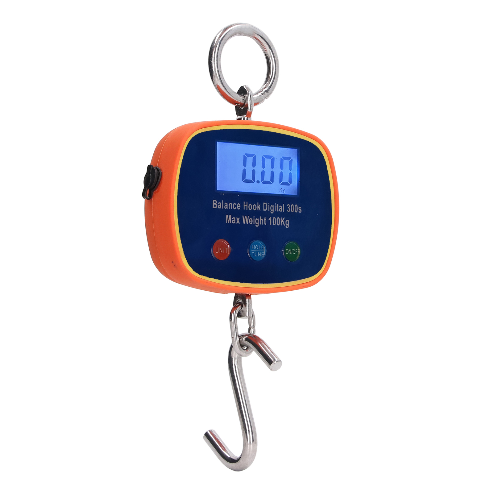 Digitale Hakenwaage Mit Lcd-anzeige, Mini-handwaage, Tragbar, Hängewaage, Max. Traglast 100 Kg, 90–240 V