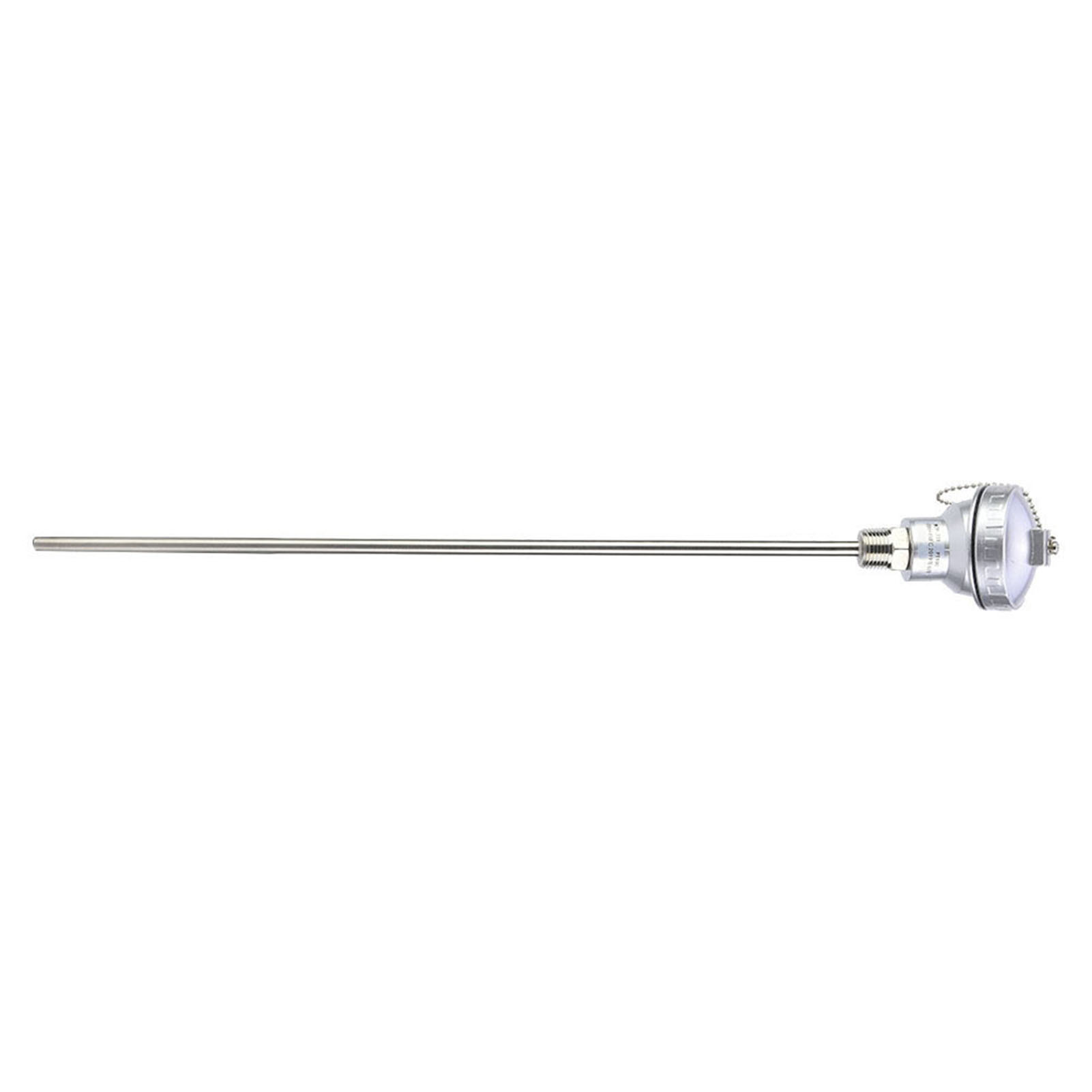 Rtd Pt100 Temperatursensor Mit 1/2" Npt-gewinde Und Thermoelement-anschlusskopf (pt 400 Mm)