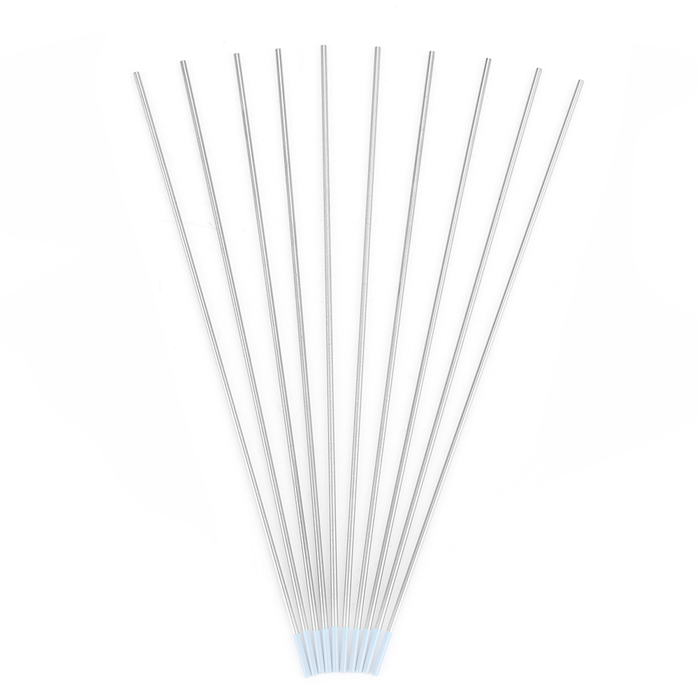 10 Stück Rotierende Elektroden Wz8, Weiße Spitze Für Ac-wig-schweißen, 1,6 Mm × 150 Mm