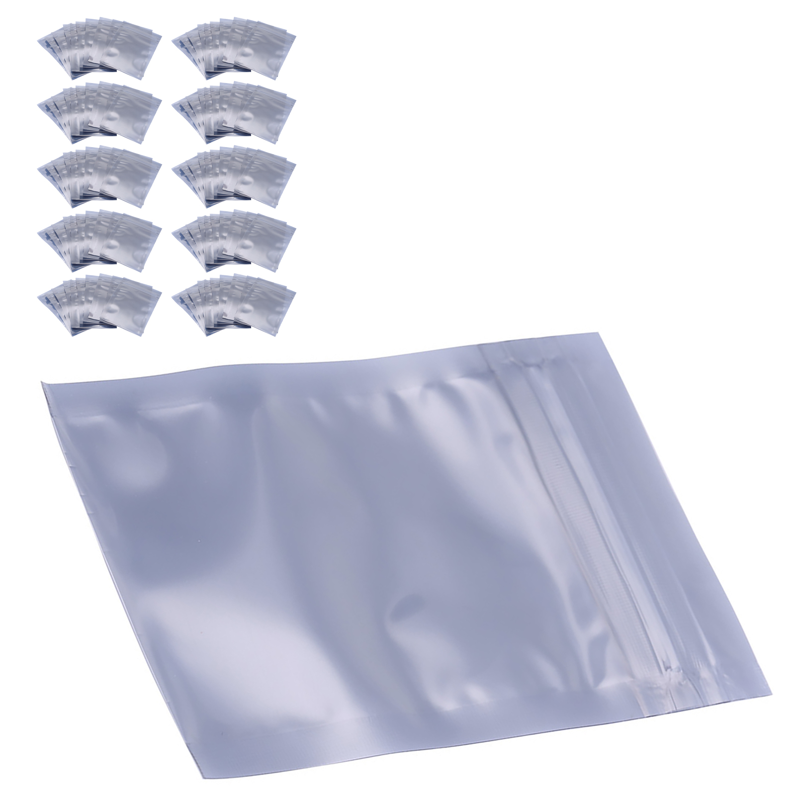 100 Stück/set 6x9 Cm Antistatische, Wiederverschließbare Aufbewahrungsbeutel Für Elektronik