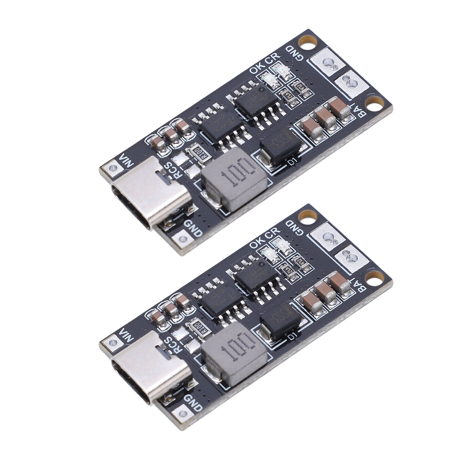 2 Robuste Akkulademodule, 2s Typ C – 8,4 V Boost-lithium-akkumodule, 1 A