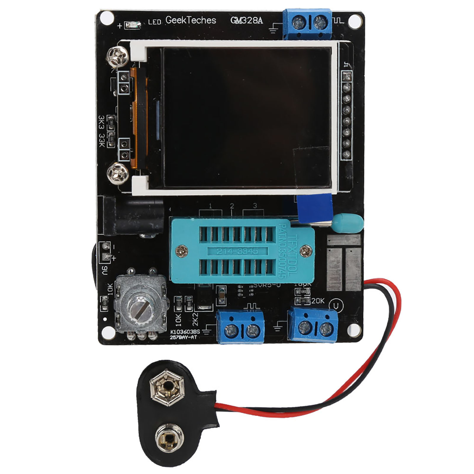 Gm328 Komplettes Transistortestgerät Mit Kleinem Bildschirm, Frequenz- Und Spannungsmessung, Pwm-generator