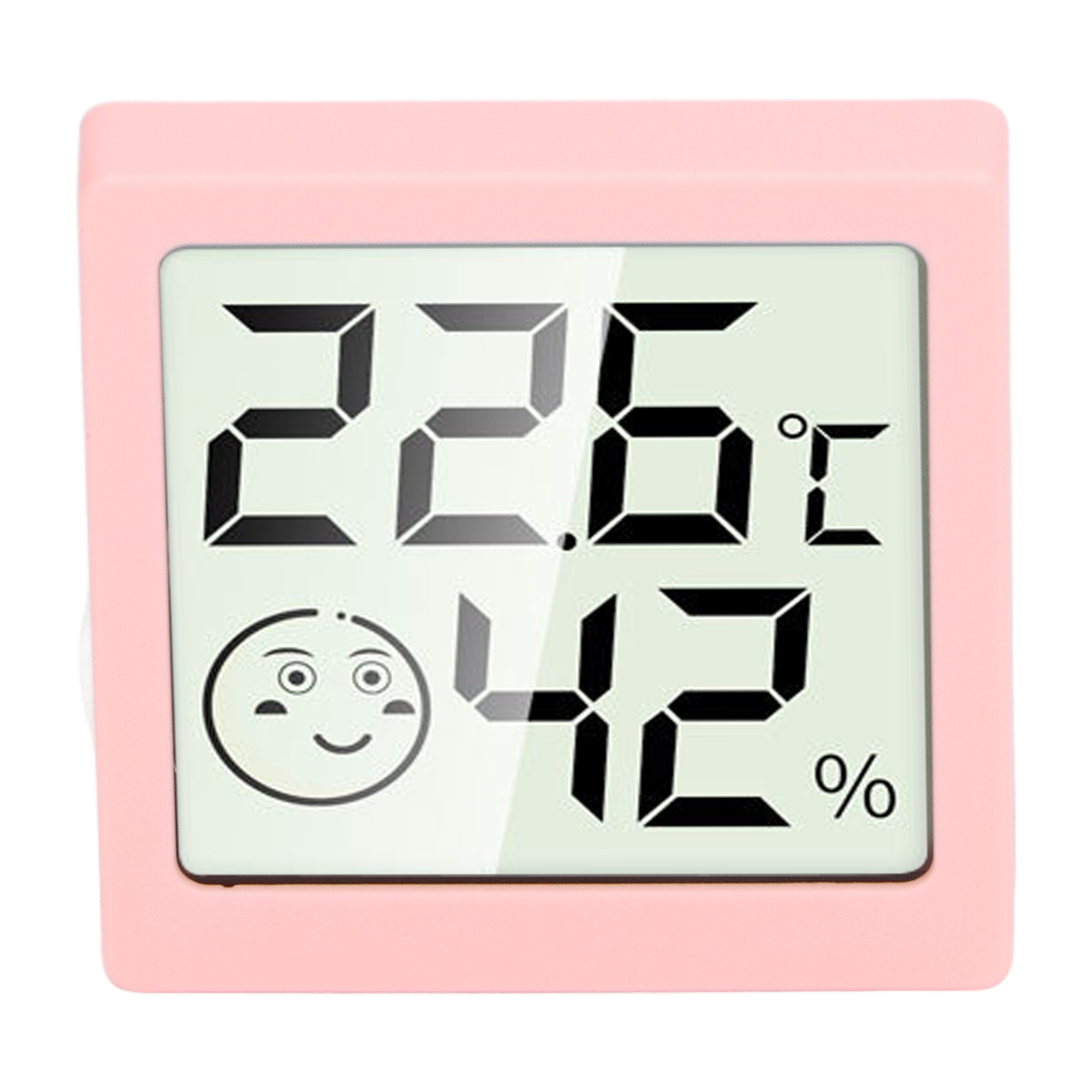 Raumthermometer Und Hygrometer Für Zuhause, Hochpräzises Digitales Mini-thermometer/hygrometer, Rosa