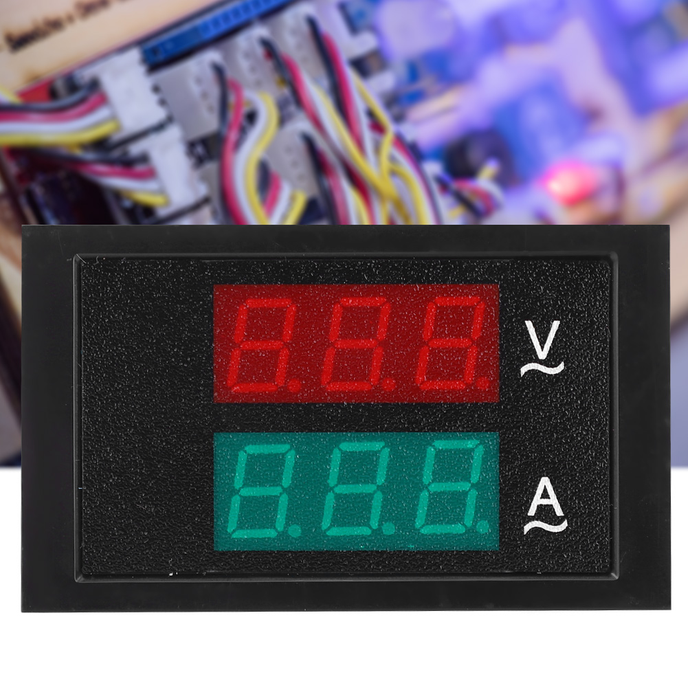 Dl85-2042 Dual-display Ac 80v-300v 0-100a Wechselstrom-voltmeter, Amperemeter, Spannungsmesser