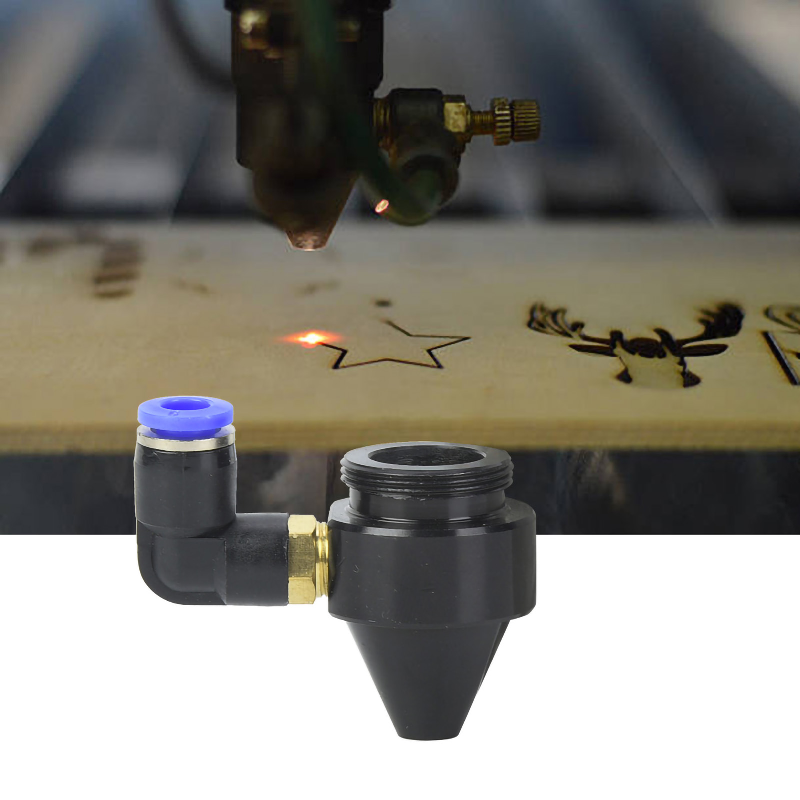 1-teiliges Ersatz-luftdüsenset Mit M22-gewinde Für Lasergravurmaschinen