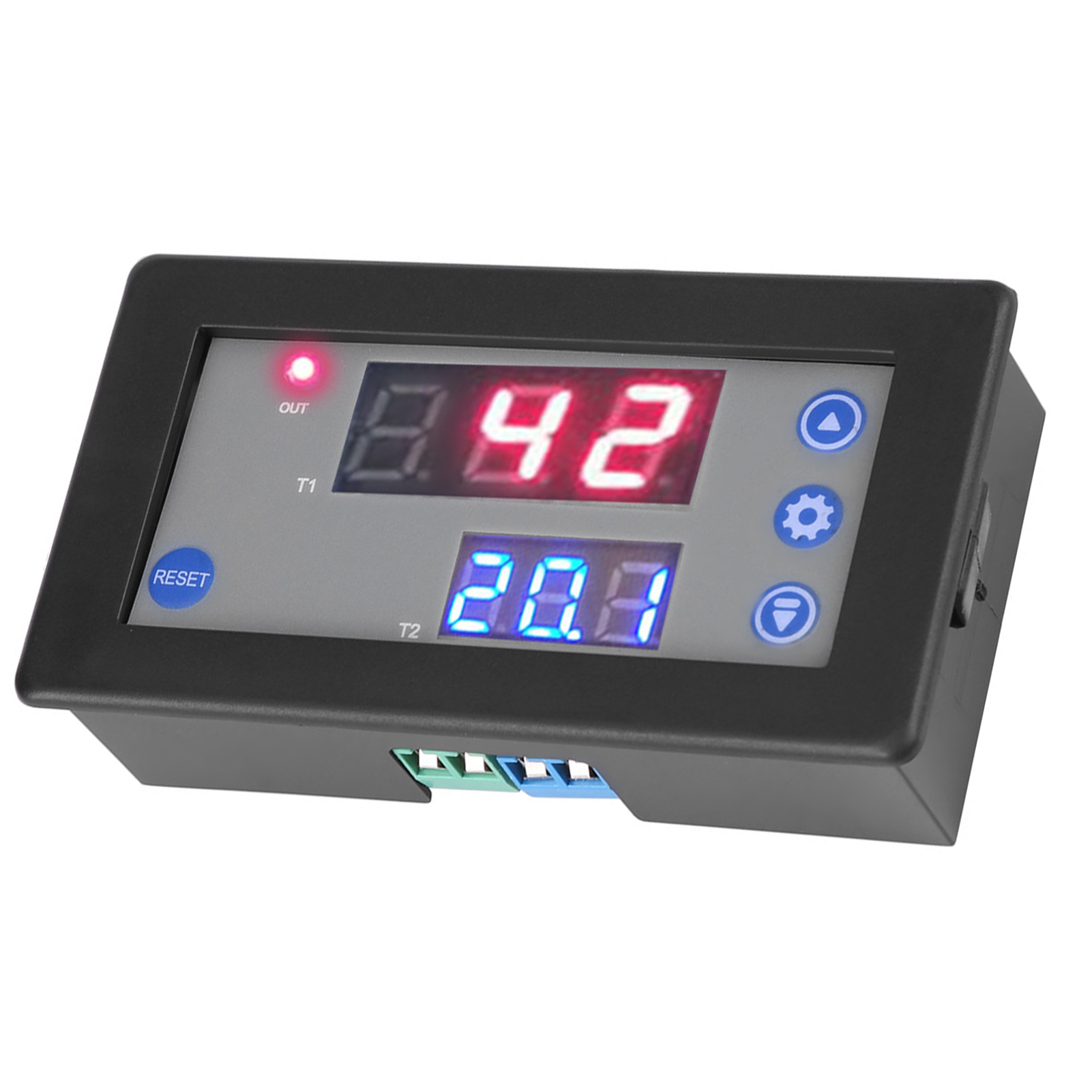 12-v-zeitverzögerungsrelaismodul, Zyklustimer, Digitales Led-doppeldisplay