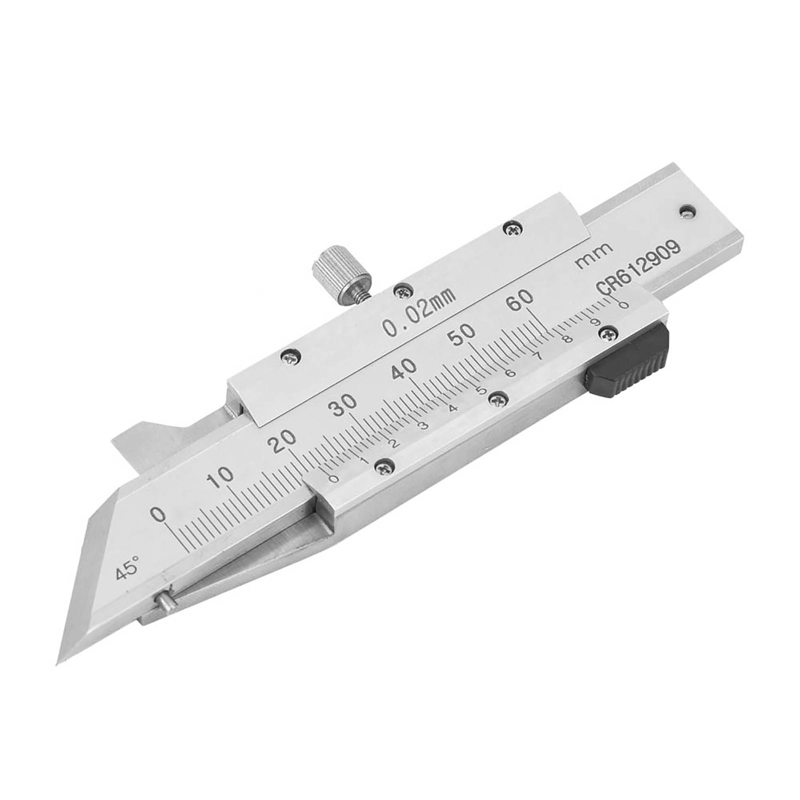 Fasenlehre, Fasenlineal, Fasenlehre, Edelstahl-dickenmessgerät 0-50 Mm