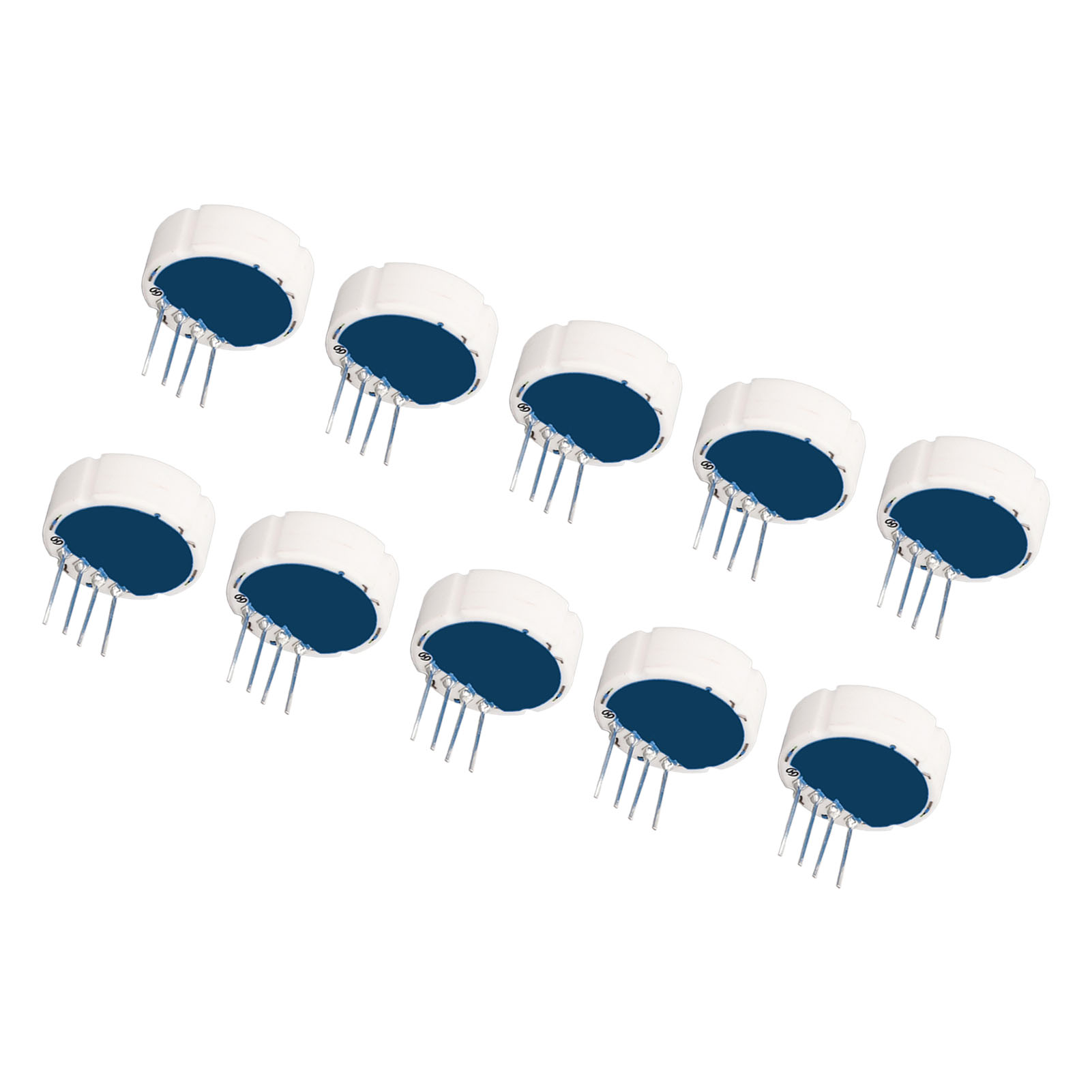 10-teiliges Set Mit Kapazitiven Flüssigkeitsstandsensoren Und Keramiksockel (0–100 Bar)